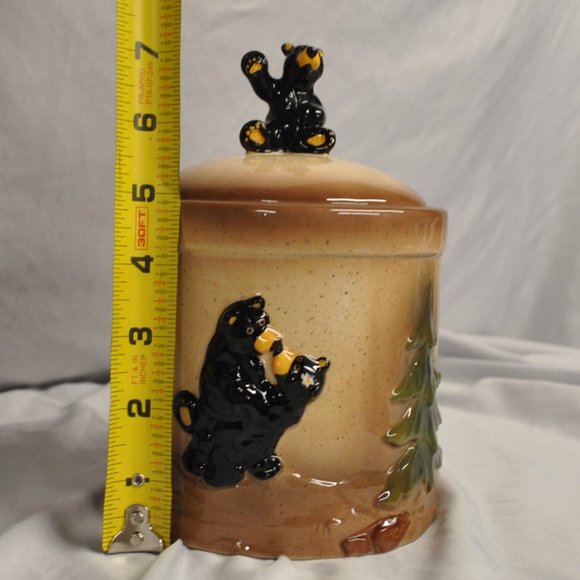big sky carvers 5 cup canister bearfoots jeff fleming (332w) - Picture 13 of 14
